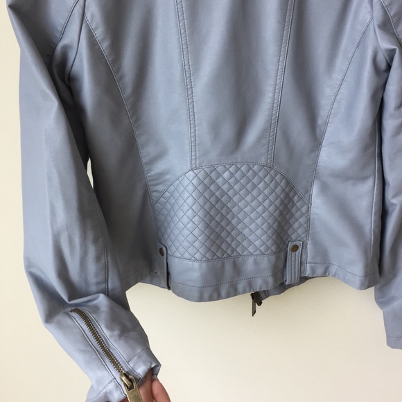 Gray Faux Leather jacket - Picture 7 of 7